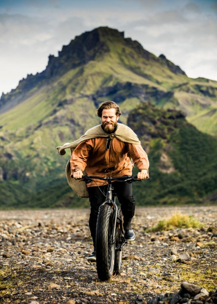 cycling in Iceland